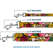 Dog Leash - Dad & Dad Yellow