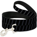 Load image into Gallery viewer, Dog Leash - Diagonal Stripes Black/Gray
