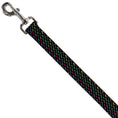 Load image into Gallery viewer, Dog Leash - Dog Bone Black/Multi Color
