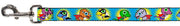Dog Leash - Dinosaur Superhero Baby Blue