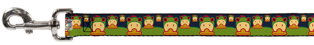 Dog Leash - Duck w/Frog Hat