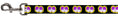 Load image into Gallery viewer, Dog Leash - Dopey Eyes Black/Yellow/Purple
