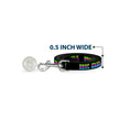 Load image into Gallery viewer, Dog Leash - DROP BASS NOT BOMBS Black/Rainbow
