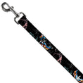 Load image into Gallery viewer, Dog Leash - Die Hard Skulls & Stars2 Black/Multi Color
