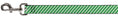Load image into Gallery viewer, Dog Leash - Diagonal Stripes Pastel Greens
