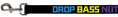 Load image into Gallery viewer, Dog Leash - DROP BASS NOT BOMBS Black/Blue/Yellow/Purple/Green
