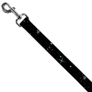 Dog Leash - Deep Space Black/White