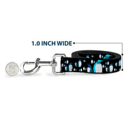 Dog Leash - Emperor Penguins Gray/Blues