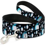 Dog Leash - Emperor Penguins Gray/Blues