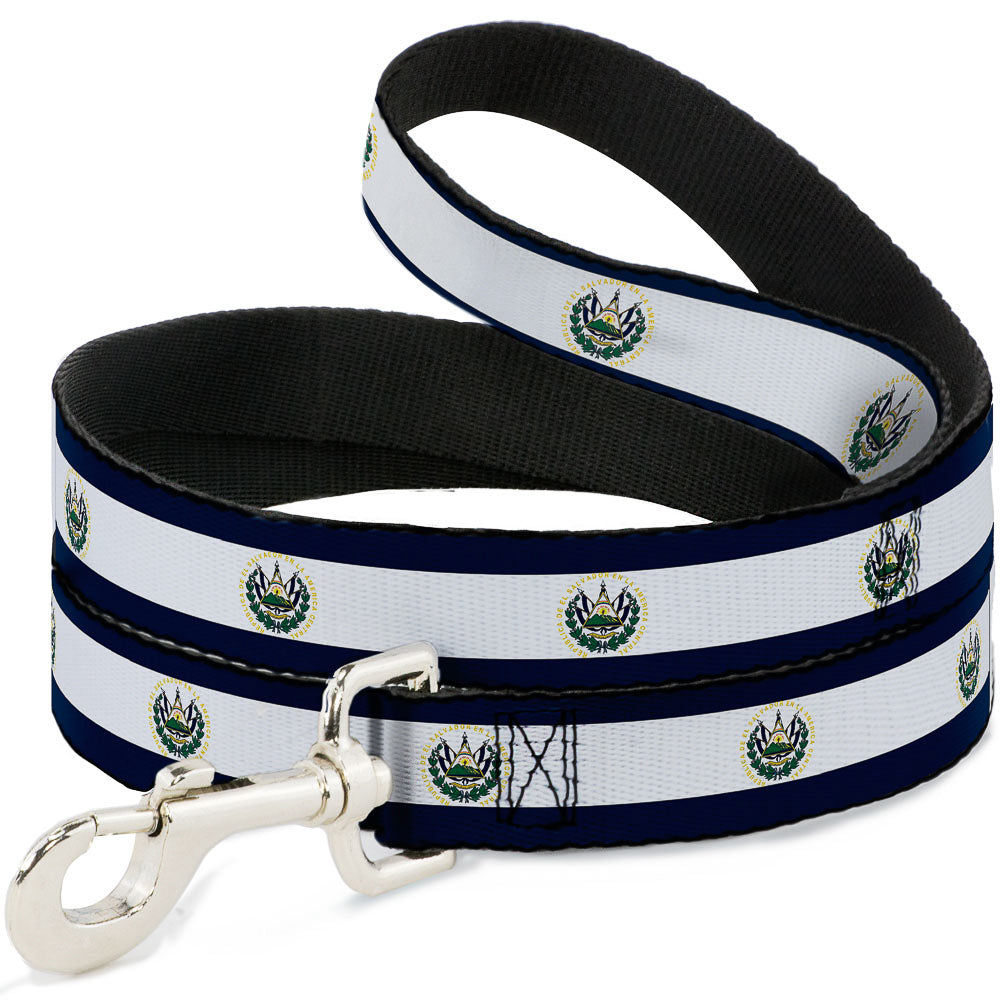 Dog Leash - El Salvador Flag