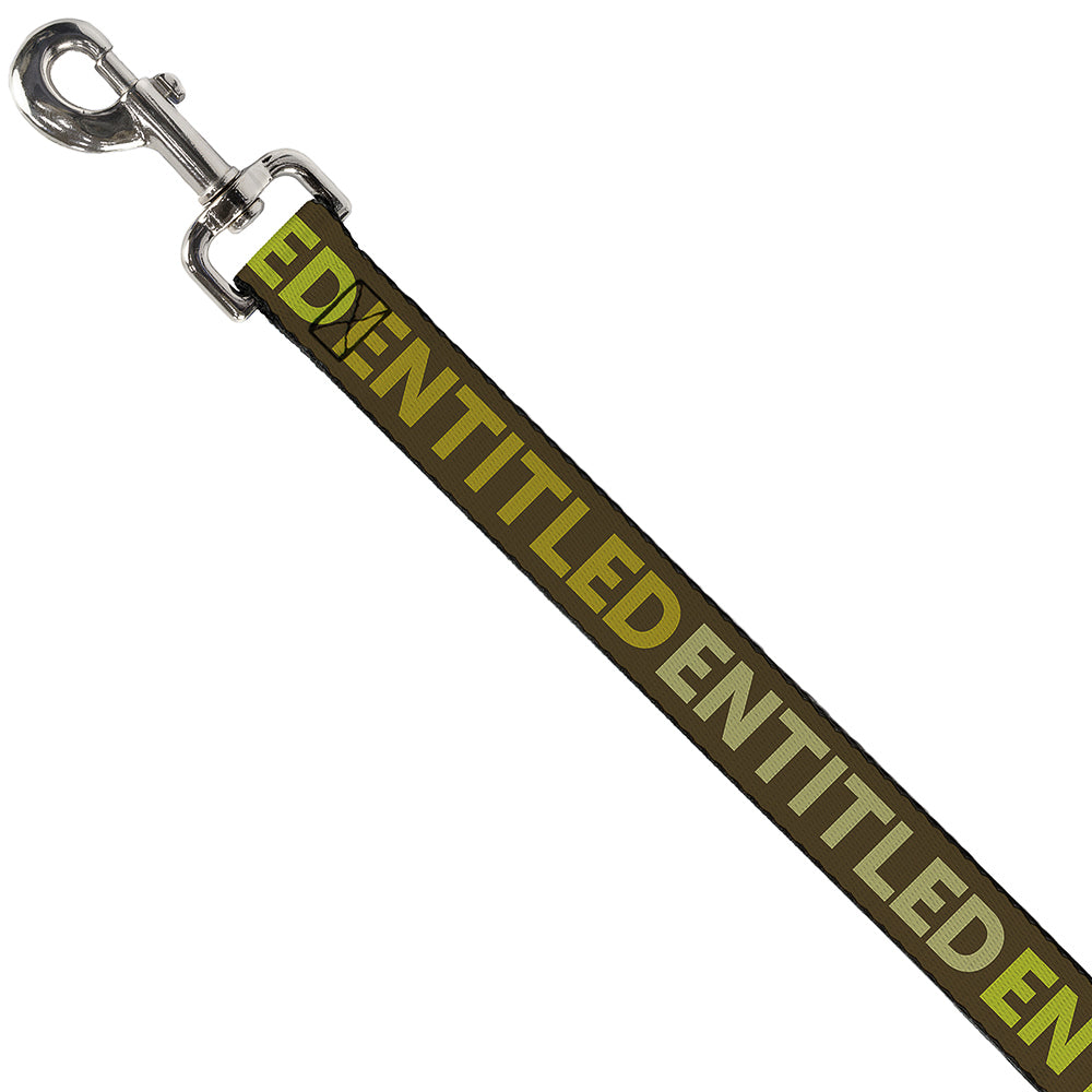 Dog Leash - ENTITLED Tonal Greens