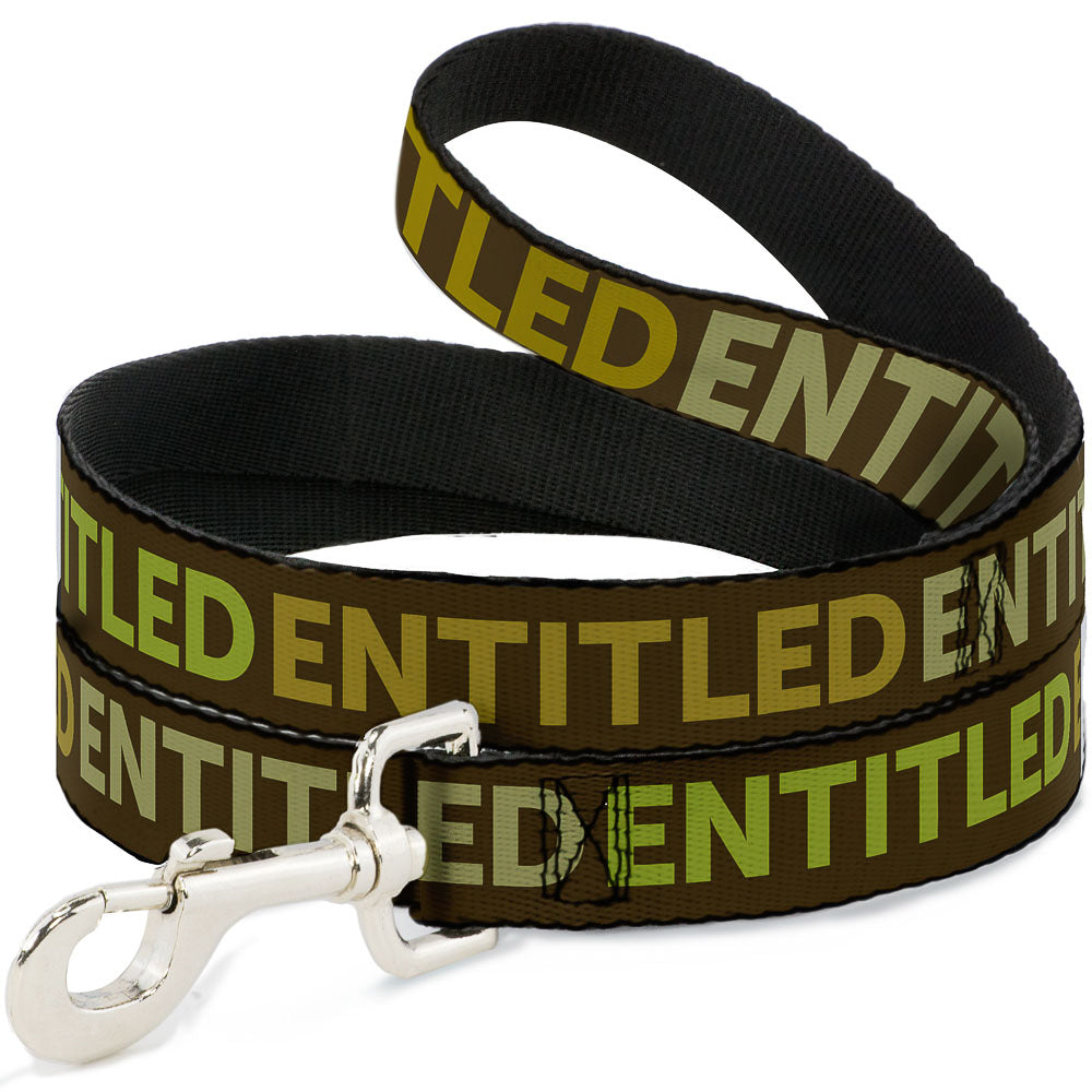 Dog Leash - ENTITLED Tonal Greens