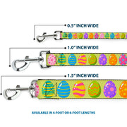 Dog Leash - Easter Eggs Decorated Eggs Yellow/Multi Color