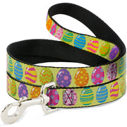 Dog Leash - Easter Eggs Decorated Eggs Yellow/Multi Color