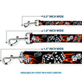Load image into Gallery viewer, Dog Leash - Flaming Dice
