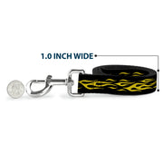Dog Leash - Flame Yellow