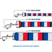 Dog Leash - France Flags