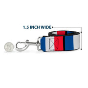 Dog Leash - France Flags
