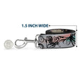 Load image into Gallery viewer, Dog Leash - Flowers w/Filigree Pink
