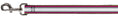 Load image into Gallery viewer, Dog Leash - Fish Tail Fuchsia/Black/White
