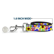 Dog Leash - Flower Peace Power