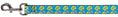 Load image into Gallery viewer, Dog Leash - Fist Pump Baby Blue/Yellow
