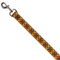 Load image into Gallery viewer, Dog Leash - Four Dot Gradient Brown/Yellow/Red
