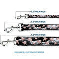 Load image into Gallery viewer, Dog Leash - Flying Pigs Black/White/Pink
