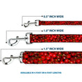 Load image into Gallery viewer, Dog Leash - Fresh Cherries Stacked
