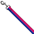 Load image into Gallery viewer, Dog Leash - Flag Bisexual Pink/Purple/Blue
