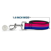 Dog Leash - Flag Bisexual Pink/Purple/Blue