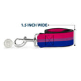 Load image into Gallery viewer, Dog Leash - Flag Bisexual Pink/Purple/Blue
