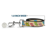 Dog Leash - Flip Flops3 Sand/Multi Color