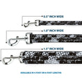 Load image into Gallery viewer, Dog Leash - Grunge Bricks Black/White

