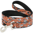 Load image into Gallery viewer, Dog Leash - Grunge Bricks Orange
