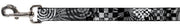 Dog Leash - Grunge Chaos Black/White
