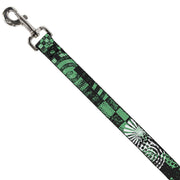 Dog Leash - Grunge Chaos Green