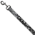 Load image into Gallery viewer, Dog Leash - Grunge Gears Black/White
