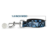 Dog Leash - Grunge Gears Blue
