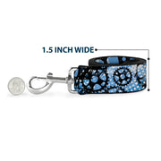 Dog Leash - Grunge Gears Blue