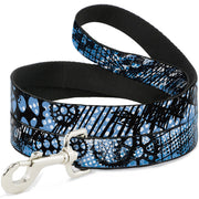 Dog Leash - Grunge Gears Blue
