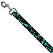 Dog Leash - Grunge Gears Green
