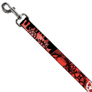 Dog Leash - Grunge Gears Orange