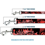 Dog Leash - Grunge Gears Orange