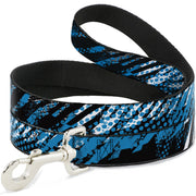 Dog Leash - Grunge Tread Blue