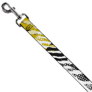 Dog Leash - Grunge Tread Yellow