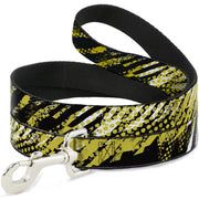 Dog Leash - Grunge Tread Yellow