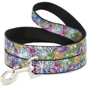 Dog Leash - Gems Stacked Multi Color