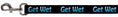 Load image into Gallery viewer, Buckle-Down Dog Leash - GET WET Black/Baby Blue
