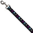 Load image into Gallery viewer, Buckle-Down Dog Leash - Grenades Black/Gray/Purple/Baby Blue
